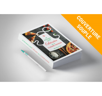 A5 Portrait, corps couleur, Dos carré collé