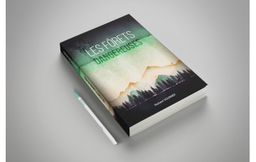 Poche Portrait corps noir et blanc Dos carré collé