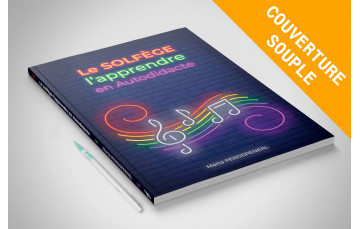 A4 Portrait, corps noir et blanc, Dos carré collé